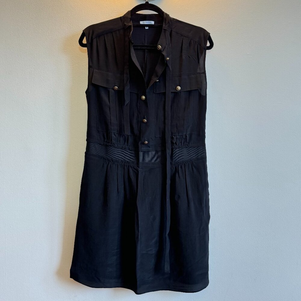 NWOT Gianfranco Ferre black dress